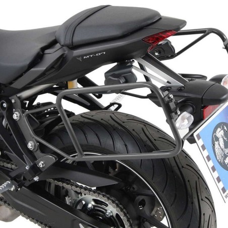 Coppia telai laterali antracite Hepco & Becker Lock It per Yamaha MT-07 dal 2014