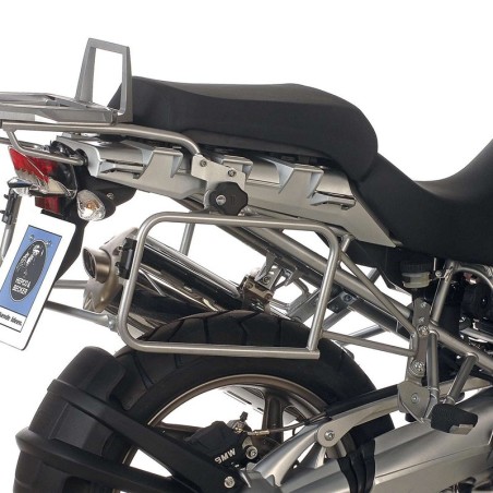 Coppia telai laterali neri Hepco & Becker Lock It per BMW R1200GS 04-07