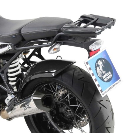 Portapacchi nero Hepco & Becker Easy Rack per BMW R NineT dal 2014