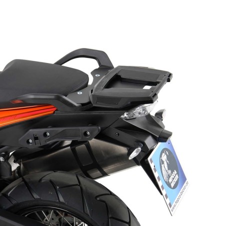 Portapacchi nero Hepco & Becker Alu Rack per KTM 1190 Adventure/R dal 2013