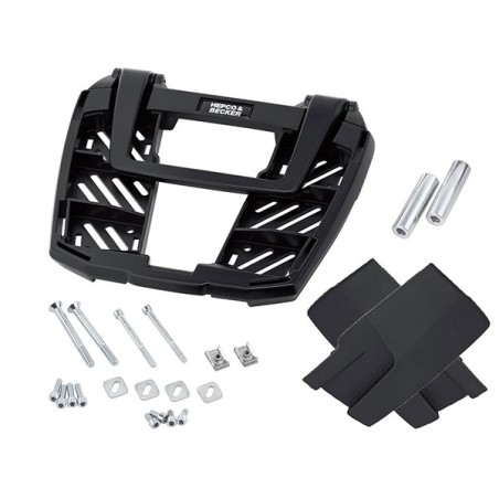 Portapacchi nero Hepco & Becker Easy Rack per KTM 1190 Adventure/R dal 2013