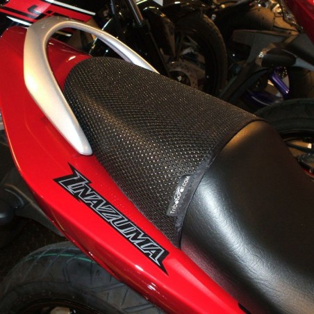 Rete antiscivolo passeggero Triboseat per sella Triumph, Honda, Kawasaki, Suzuki e Yamaha