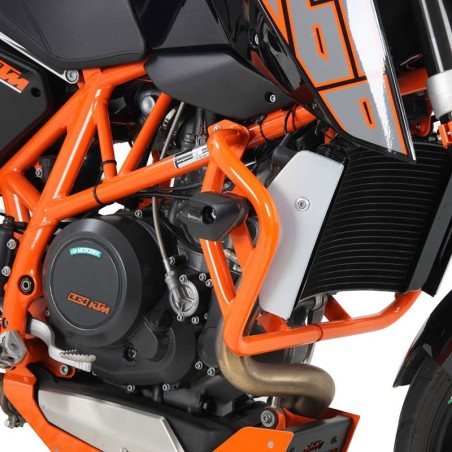 Paramotore arancione Hepco & Becker per KTM 690 Duke dal 2012