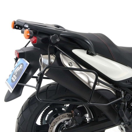 Coppia telai laterali neri Hepco & Becker Lock It per Suzuki V-Strom 650 ABS dal 2012