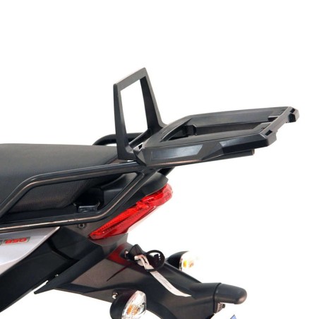 Portapacchi nero Hepco & Becker Alu Rack per Aprilia NA 850 Mana GT dal 2007