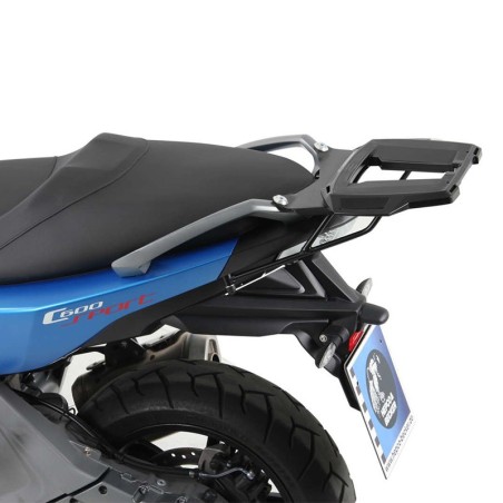 Portapacchi nero Hepco & Becker Alu Rack per BMW C600 Sport dal 2012