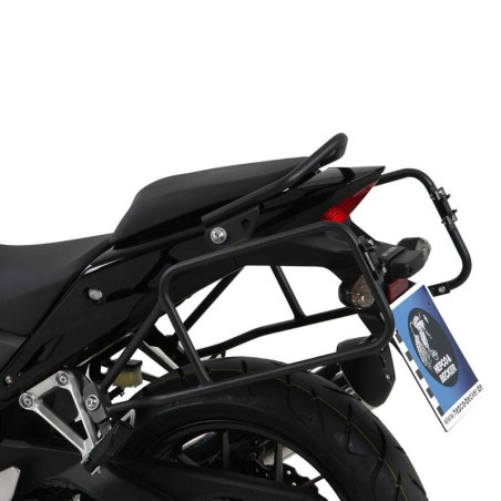 Coppia telai laterali antracite Hepco & Becker Lock It per Honda CBR 500R dal 2013