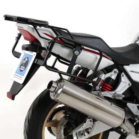 Coppia telai laterali neri Hepco & Becker Lock It per Honda CB 1300 dal 2010