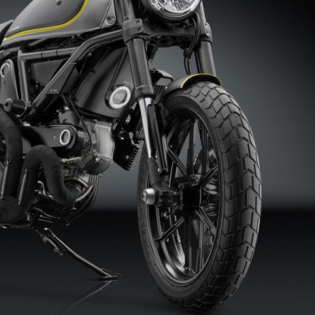 Protezione per steli forcelle Rizoma su Ducati Scrambler nere