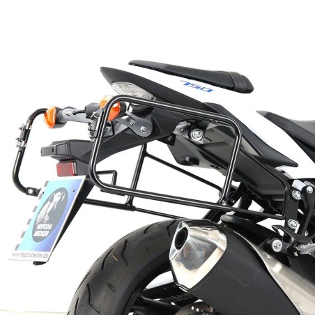 Coppia telai laterali neri Hepco & Becker Lock It per Suzuki GSR 750 dal 2011