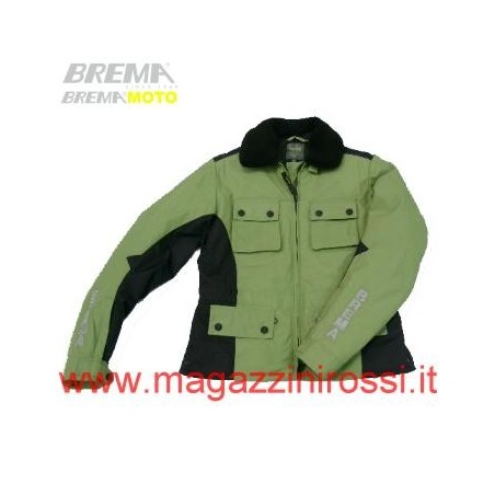 Giacca Brema Moto da donna BM/I 2-03 W Idro logo salvia