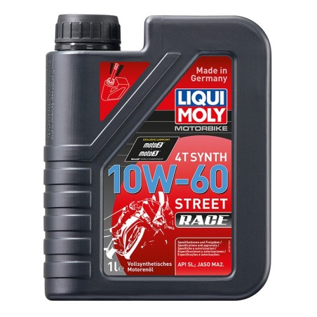 Olio 4T Synth Liqui Moly 10W-60 Street Race 1 lt