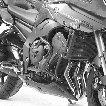 Paramotore nero Hepco & Becker per Yamaha FZ8 dal 2010