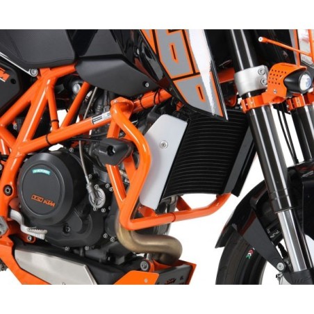 Paramotore arancio Hepco & Becker per KTM Duke 390