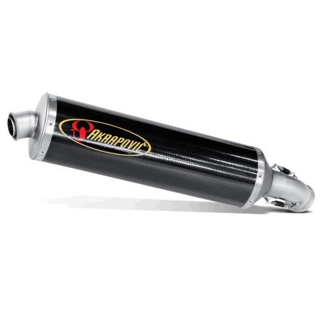 Marmitta Akrapovic Slip On Carbonio omologata per BMW K1200R e K1200 S