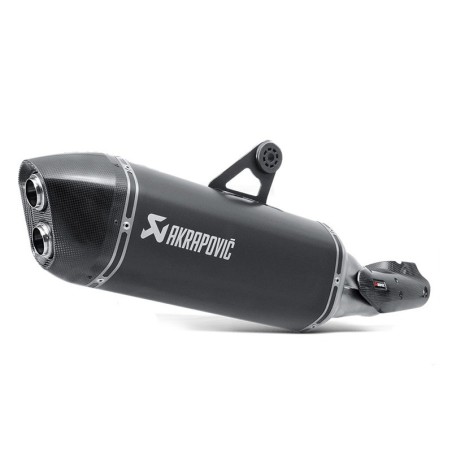 Marmitta Akrapovic Slip On Titanio omologata per BMW R1200GS e R1200GS Adventure