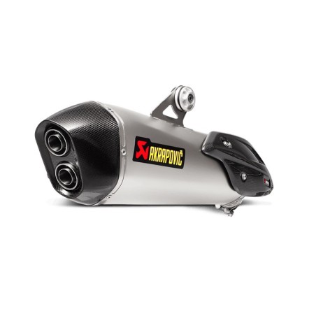 Marmitta Akrapovic Slip On Titanio omologata per BMW C650 Sport 2016