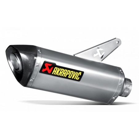 Marmitta Akrapovic Slip On Titanio omologata per Ducati Monster 821 14-16