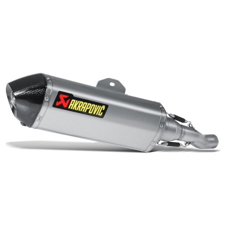 Marmitta Akrapovic Slip On Titanio omologata per Honda CBR250R 11-16