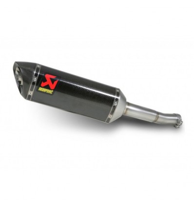 Marmitta Akrapovic Slip On Carbonio non omologata per Honda CBR250R 11-16