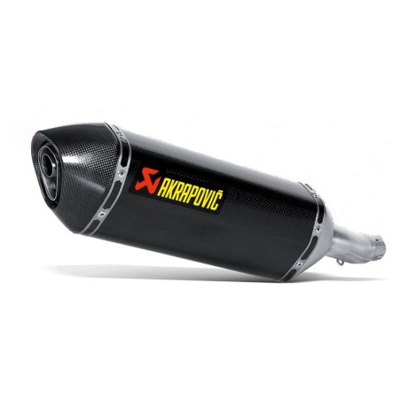 Marmitta Akrapovic Slip On Carbonio non omologata per Honda CBR300R 14-16