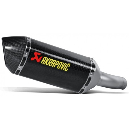 Marmitta Akrapovic Slip On Carbonio omologata per Honda CB600F Hornet e CBR600F