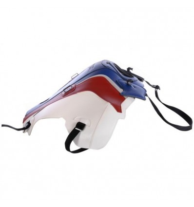 Copriserbatoio Bagster per Honda CRF 1000L Africa Twin bianco, rosso e blu