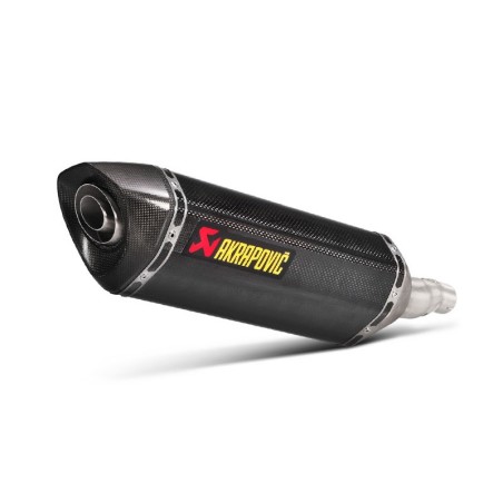 Marmitta Akrapovic Slip On Carbonio omologata per Honda NC750S e NC700X