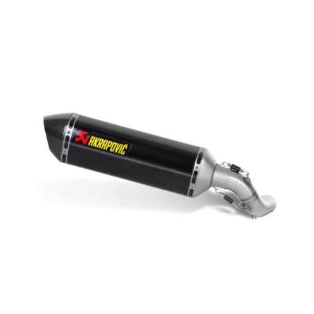 Marmitta Akrapovic Slip On Carbonio omologata per Honda CB1000R 08-16