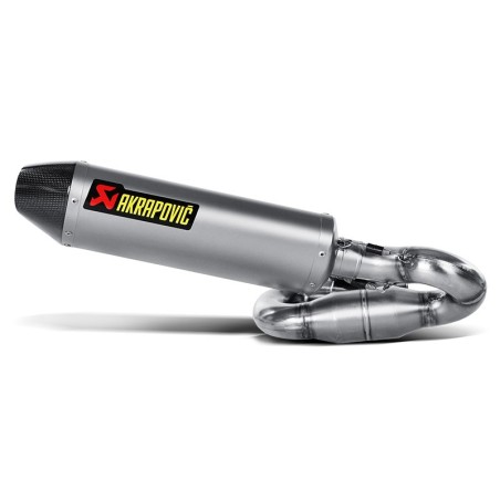 Marmitta Akrapovic Slip On Titanio omologata per Honda CBR1000RR/ABS 08-13