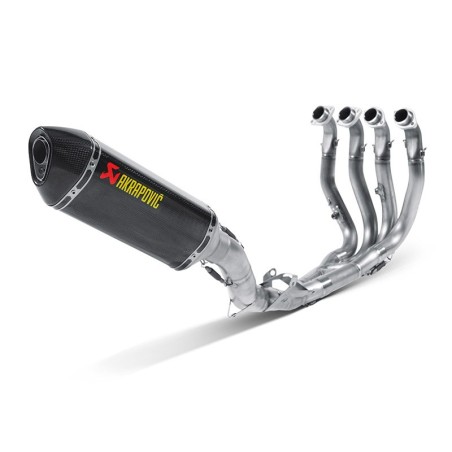 Marmitta Akrapovic Carbonio linea Racing non omologata per Honda CBR1000RR 12-16 e 1000RR ABS 09-16