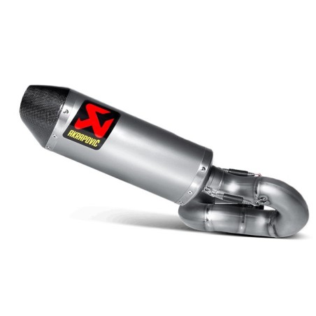 Marmitta Akrapovic Slip On Titanio omologata per Honda CBR1000RR/ABS 14-16