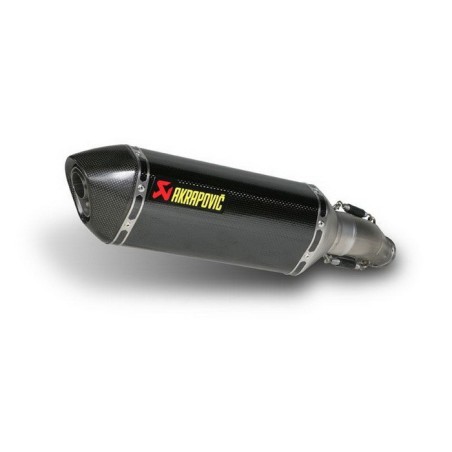 Marmitta Akrapovic Slip On Carbonio omologata per Honda VFR1200F 10-15