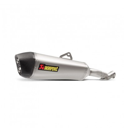 Marmitta Akrapovic Slip On Titanio omologata per Honda VFR1200C Crosstourer 2016