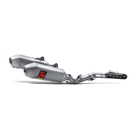 Coppia di marmitte Akrapovic Acciaio Inox non omologate per Honda CRF450R 15-16