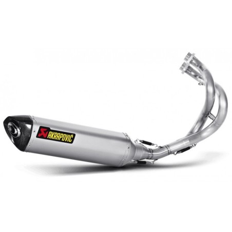 Marmitta Akrapovic Titanio linea Racing omologata per Kawasaki ER6 N/F e Ninja 650 12-16