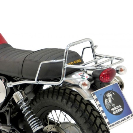 Portapacchi cromato Hepco & Becker Rear Rack per Moto Guzzi V7 II Scrambler 2016