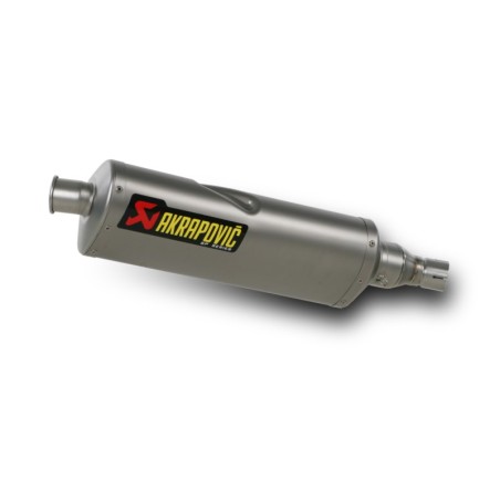 Marmitta Akrapovic Slip On Titanio omologata per Kawasaki Versys 650 07-14