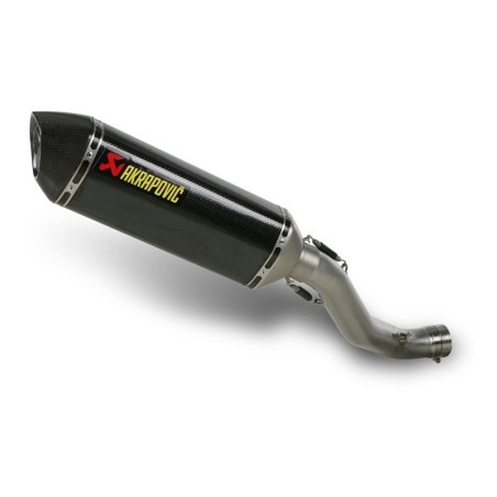 Marmitta Akrapovic Slip On Carbonio non omologata per Kawasaki Z750 e Z750R