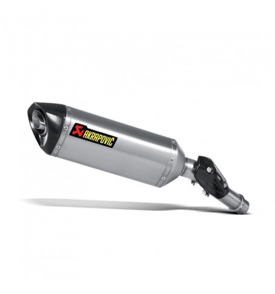 Marmitta Akrapovic Slip On Titanio omologata per Kawasaki Versys 1000 15-16