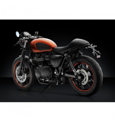 Coperchio Tappo Serbatoio Benzina Rizoma Per Triumph Street Twin E Bonneville T Argento