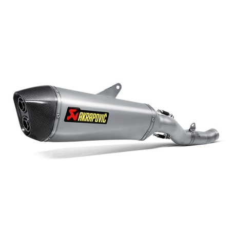 Marmitta Akrapovic Slip On Titanio omologata per Kawasaki 1400GTR e Concours 14