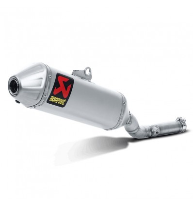 Marmitta Akrapovic Slip On 112 DB Titanio omologata per Kawasaki KX250F 09-16