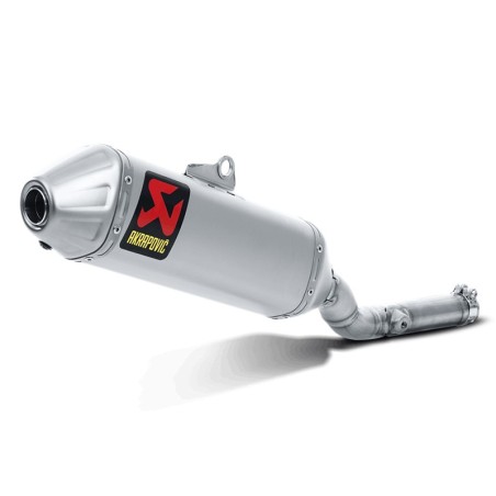 Marmitta Akrapovic Slip On 112 DB Titanio omologata per Kawasaki KX250F 09-16