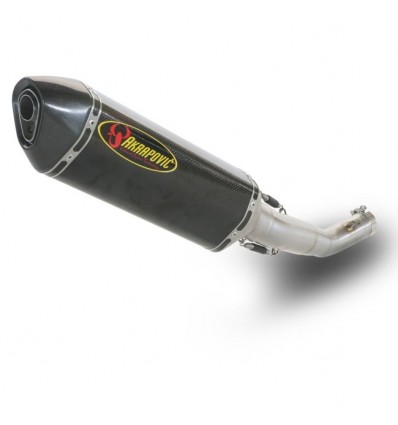 Marmitta Akrapovic Slip On Carbonio omologata per Suzuki GSX-R600/750 08-10