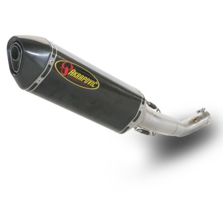 Marmitta Akrapovic Slip On Carbonio omologata per Suzuki GSX-R600/750 08-10