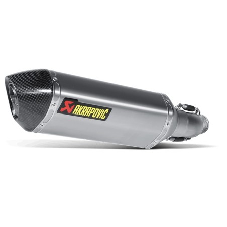 Marmitta Akrapovic Slip On Titanio omologata per Suzuki GSX-R600/750 11-16