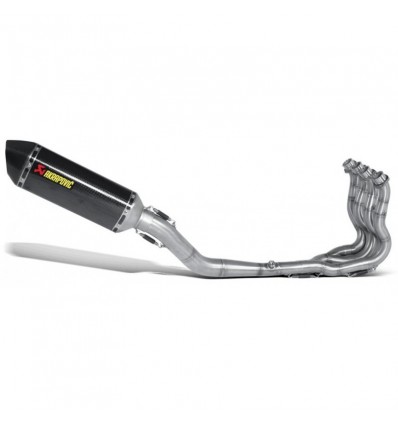 Marmitta Akrapovic Carbonio linea Racing non omologata per Suzuki GSF650 Bandit 09-15