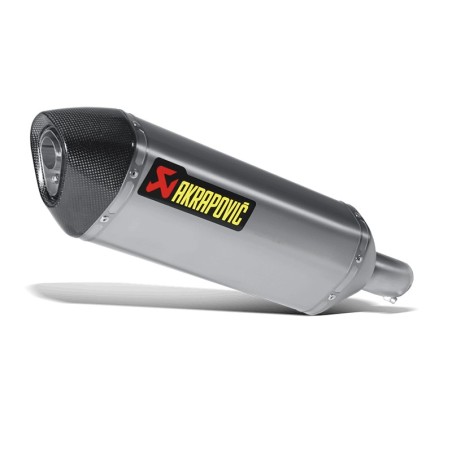 Marmitta Akrapovic Slip On Titanio omologata per Suzuki GSR750 11-16 e GSX-S750 15-16