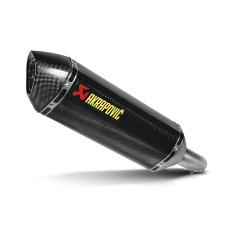 Marmitta Akrapovic Slip On Carbonio omologata per Suzuki GSR750 11-16 e GSX-S750 15-16